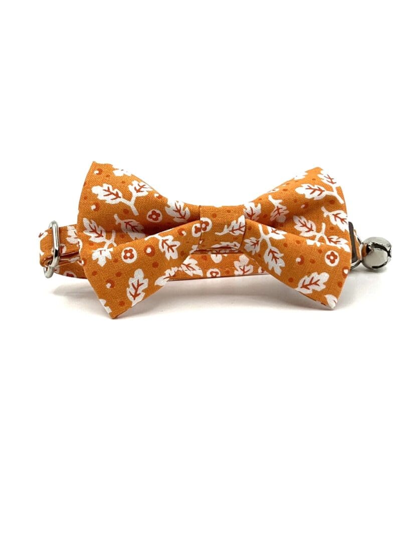 A bow tie with a bell.