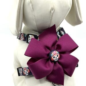 Day Of The Dead Bow Style Harness