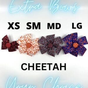 Extra Bows Your Choice Cheetah Bows
