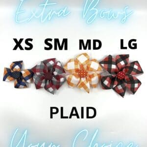 Extra Bows YourChoice Plaid Bows