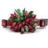 Christmas Nice Or Naughty Collar Korker Bow