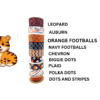 A tiger is shown with many different patterns.
