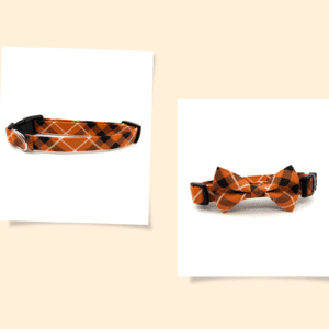 A picture of two different types of bow ties.