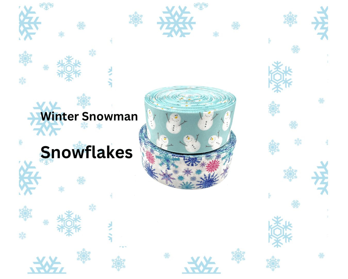 Winter snowman snowflake washi tape.