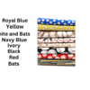 Baseball Collar- Choice of Pattern- Add on Removable Bow or Bow Tie - Image 7