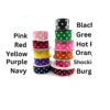 Baseball Collar- Choice of Pattern- Add on Removable Bow or Bow Tie - Image 8