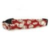 Baseball Collar- Choice of Pattern- Add on Removable Bow or Bow Tie - Image 2