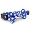 Baseball Collar- Choice of Pattern- Add on Removable Bow or Bow Tie - Image 4