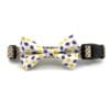 Football Baseball Inspired Louisiana Collar- Your choice of Patterns- Add on Removable Bow- Bow Tie or Korker Bow- Complimentary Team Button Offered - Image 7