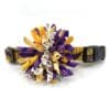Football Baseball Inspired Louisiana Collar- Your choice of Patterns- Add on Removable Bow- Bow Tie or Korker Bow- Complimentary Team Button Offered - Image 9