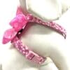 Valentine Pink Hologram Hearts Dog Harness- Add on Removable Bow or Korker Bow - Image 3