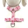 Valentine Pink Hologram Hearts Dog Harness- Add on Removable Bow or Korker Bow - Image 2