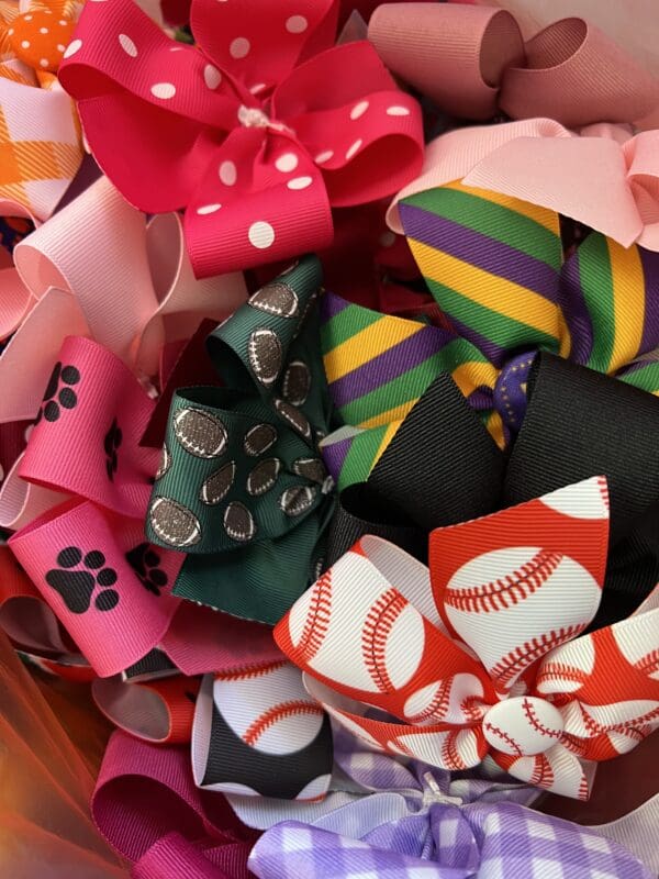 Bow Grab Bags- Everyday Bows or Seasonal Bows- 3 Bows to a Grab Bag- Choose your size - Image 4