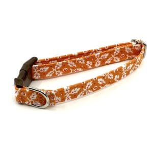 Orange Fall Leaves Collar