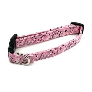 Pink Bandana Collar