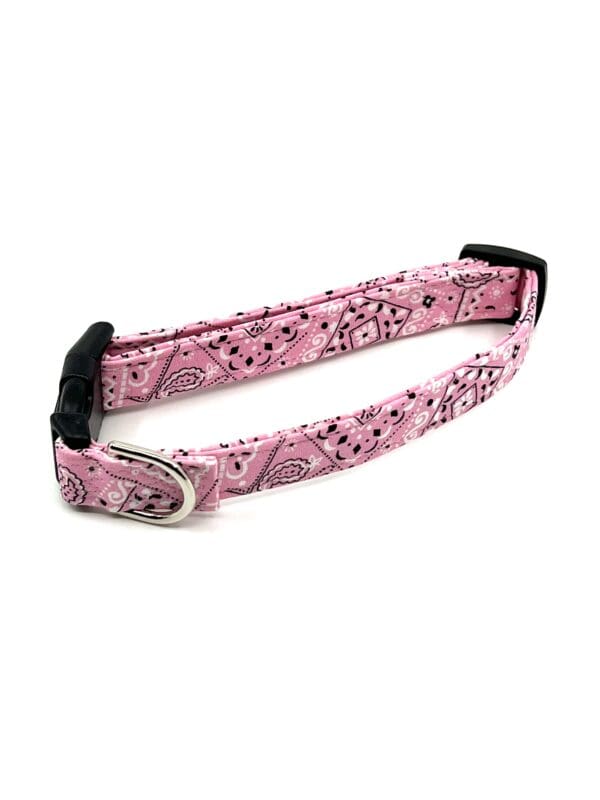Pink Bandana Collar