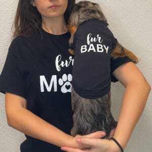 Shirt for dog, shirt for cat, shirt for rabbit, Shirt for fur baby, black tshirt, shirt gift for pet lover