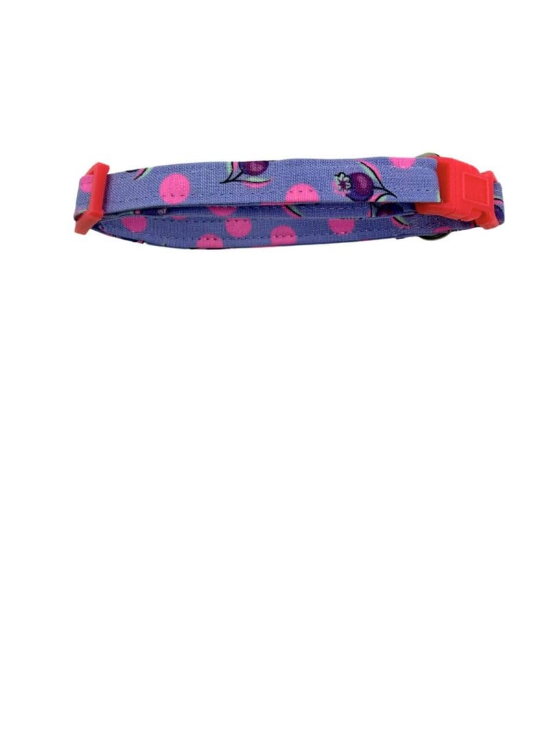 Neon Pink Dog Collar- Add on Present Bow or Korker Bow - Image 4